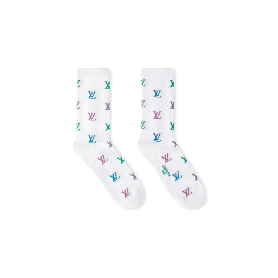 LV Blason Shading Socks S00 - Men - Accessories | LOUIS VUITTON ®